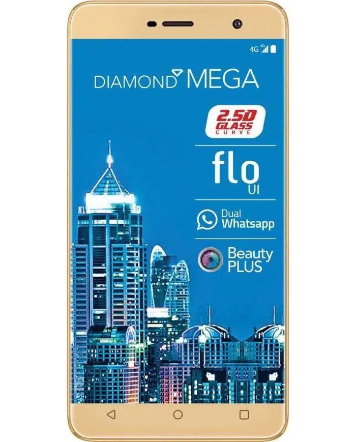 Celkon Diamond Mega 4G 2GB RAM