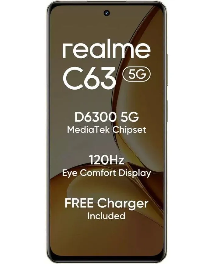 realme C63 5G 8GB RAM