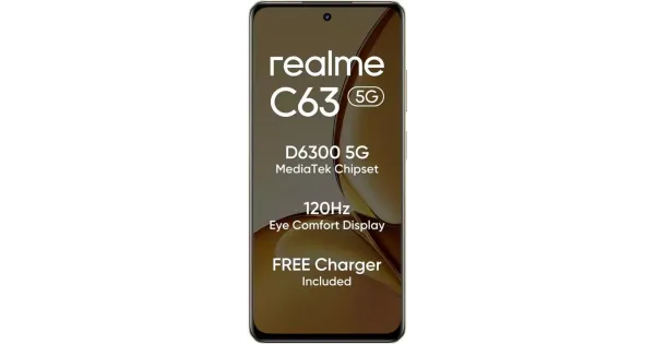 realme C63 5G 8GB RAM